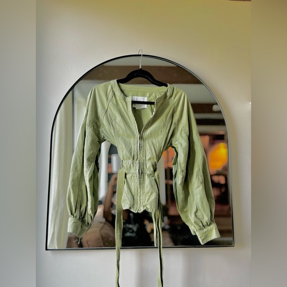 ANTHROPOLOGIE | Belted utility jacket | size small - Picture 10 of 11
